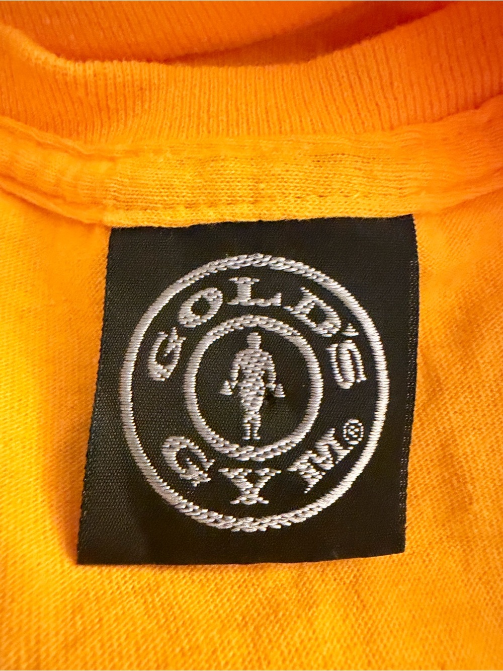 Gold's Gym Women's Muscle Tee in Bright Orange